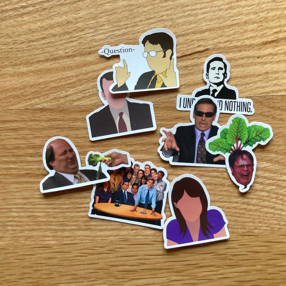 FREE w/purchase The Office Novelty Sticker Set